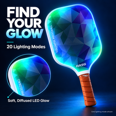 LED Pickleball Paddle Set