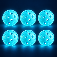Glow Pickleballs – 6 Pack