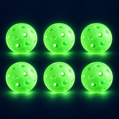 Glow Pickleballs – 6 Pack