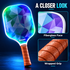LED Pickleball Paddle Set