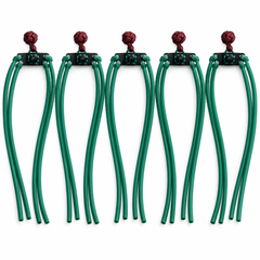 VAULTORIAN Slingshot Replacement Bands with Pouch & Knot – 5-Pack