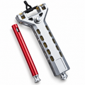 Vaultorian CNC-Machined Aluminum Alloy Slingshot Kit with Rapid Reload, Ammo Tube & Emergency Window Breaker