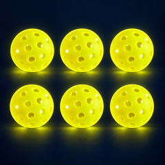 Glow Pickleballs – 6 Pack
