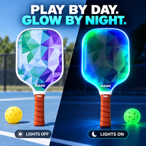 LED Pickleball Paddle Set