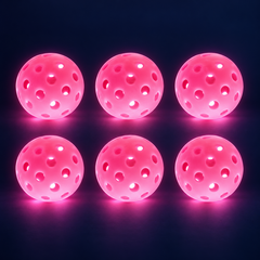 Glow Pickleballs – 6 Pack
