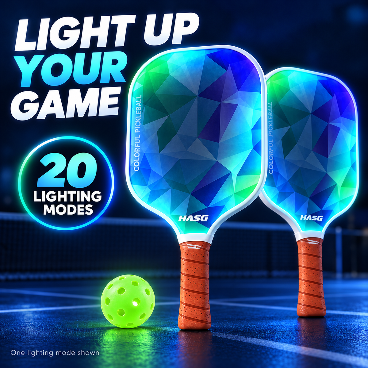 LED Pickleball Paddle Set