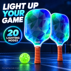 LED Pickleball Paddle Set